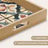 Decoratie - Tegels - Spaans - Vintage Dienblad Rechthoek middel -USP_HandgreepNL