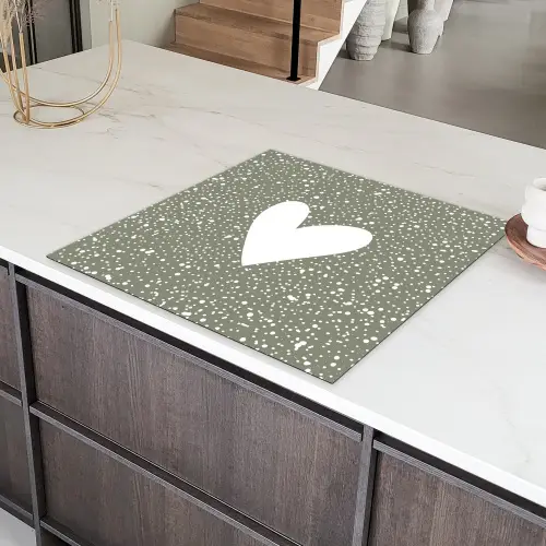Hart - Design - Liefde Inductie beschermer vinyl 3mm middel -sfeer8