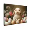 Konijn - Paaseieren - Stilleven canvas 2cm klein -z3d