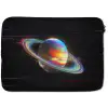 Planeet - Cirkel - Kleurrijk laptophoes neopreen klein -zkaufland3dotto
