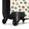 Palmbomen en zonnetjes print NBS - Handbagage koffer - Volwassenen Unisex middel -wiel
