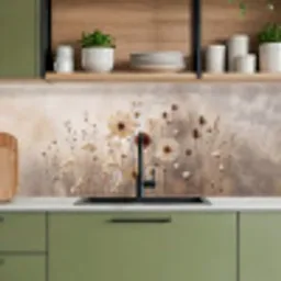 Wilde bloemen - Botanisch - Vintage - Natuur - Rustiek keuken achterwand 2 middel -sfeer3