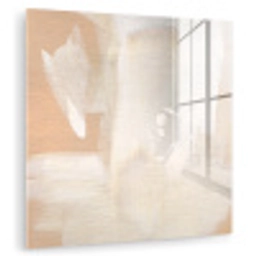 Kunst - Wit - Beige - Modern plexiglas 5mm klein -zzzproduct_nieuw