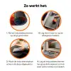 Levensboom - Kleuren  - Boom Inductie beschermer vinyl 3mm klein -zzzzzzz-td-werking