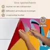 Haas - Kleurvakken - Oren - Roze keuken achterwand spatscherm klein -spatscherm_NL