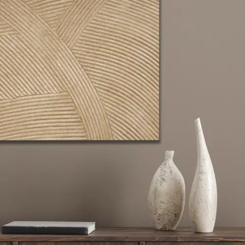 Rotan print - Beige PET vilt klein -sfeer6_closeup