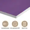 Passievrucht - Zaadjes - Paars - Minimalistisch PET vilt klein -closeup_NL