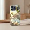 Bloesems - Wit - Zonnestralen -  Bloemblaadjes Telefoonhoesje iPhone 17 Pro Max klein -sfeer2