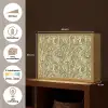 Abstract - Marmer - Groen Light Box met batterij (Wandlamp) middel 907 -USP_websiteoverzichtNL