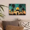 Moskee - Goud - Arabisch - Islamitische canvas 2cm klein -sfeer1