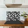 Contrast - Zwart - Wit keuken achterwand spatscherm klein 900 -sfeer2