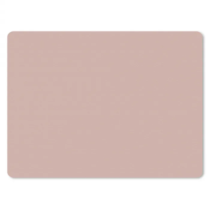 Roze - Palet - Oud - Effen - Oudroze muismat rubber klein 262 -3d