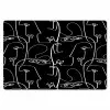 Gezichten - Gestileerd - Vloeiend Placemat vinyl groot 368 -zzsfeer1_Kitchenyeah-website