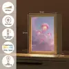 Kwallen - Roze - Wolken Light Box met kabel (Tafellamp) klein -USP_NL