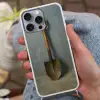 Schep - Gereedschap - Schilderij Hoesje iPhone 16 Pro Max met koord klein -sfeer3