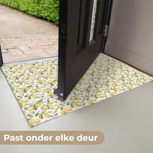 Frans - Citroen  - Geel - Groen Deurmat klein 898 -USP_NL
