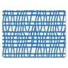 Ruitpatroon - Blauw - Crème muismat rubber klein 262 -3d