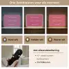 eat me out don't stress me out - Roze - Minimalistisch Light Box met batterij (Wandlamp) middel -USP_lichtkleurNL