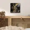 Marmer - Zwart - Goud - Abstract plexiglas 5mm klein -sfeer4