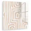 Decoratief - Labyrint - Beige plexiglas 5mm klein -zzzproduct_nieuw