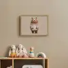 Beer - Witte bloemen - Knus Light Box met batterij (Wandlamp kind) middel -sfeer2_kind
