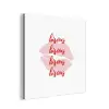 Bisous - Lip - Wit - Rood aluminium wit klein -3d