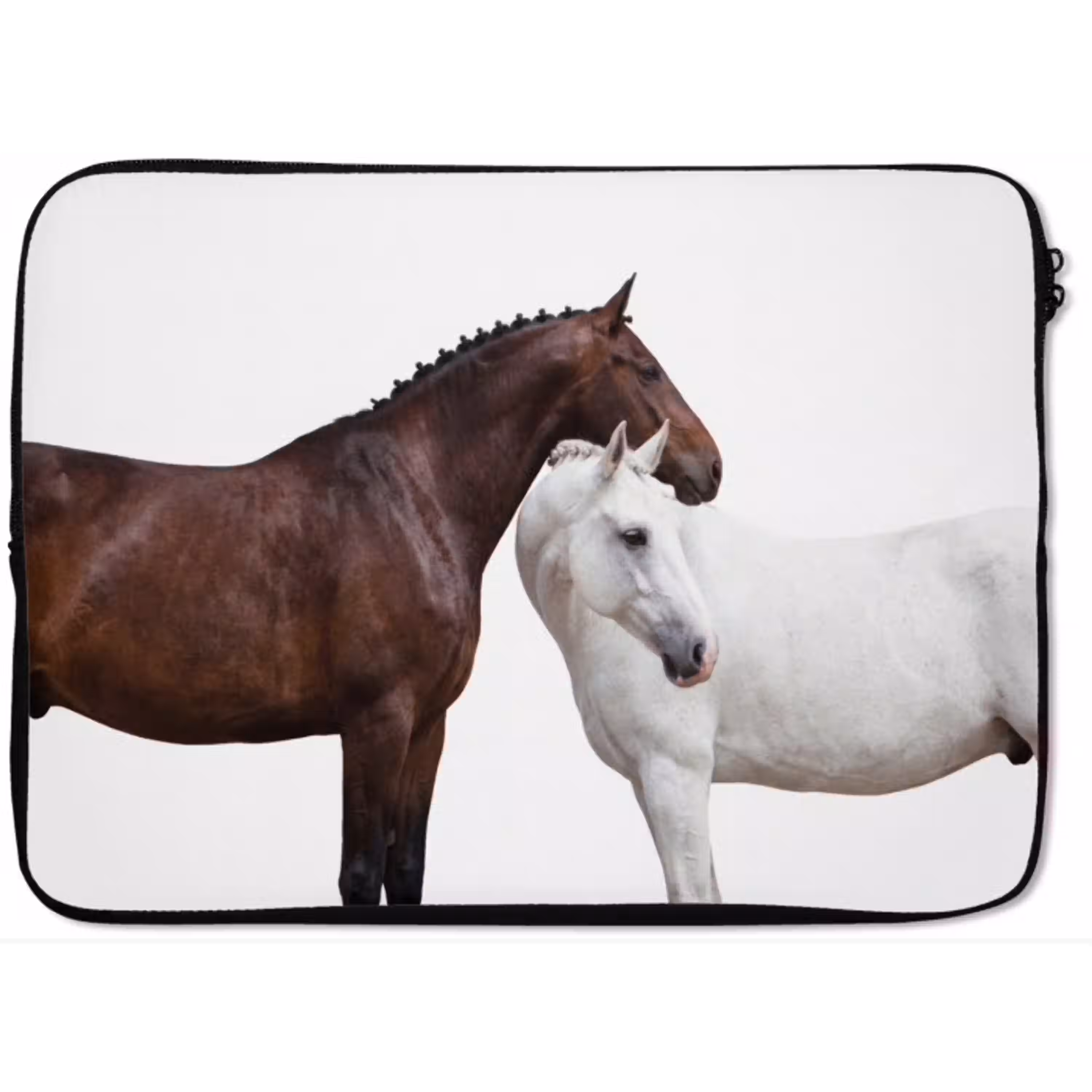 Paard - Modern - Balans laptophoes neopreen klein -zkaufland3dotto