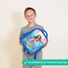 Zeemeermin met gouden staart met een witte eenhoorn Kinderrugzak - Blauw middel -sfeer1_NL
