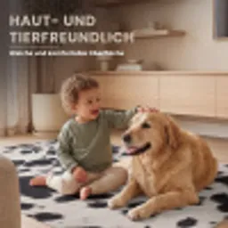 Patroon - Vacht - Zwart - Wit Vloerkleed Rechthoek klein -uniquesellingpoint_USP_zachtDE_DE