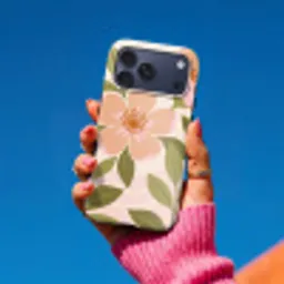 Grafisch - Bloemen - Roze Toughcase MagSafe Apple iPhone 17 Pro Max klein -Sfeer1V
