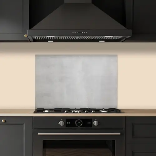 Zacht Betonnen Fluistering keuken achterwand spatscherm klein -sfeer1