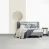 Schelp - Minimalistisch - Wit fotobehang vinyl groot -slaapkamer