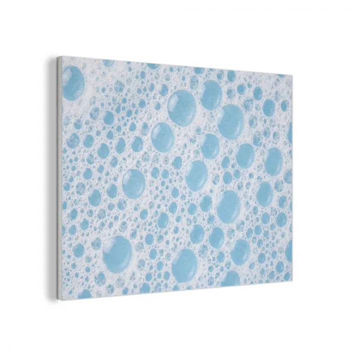 Schuim - Bubbels - Blauw PET vilt klein -3d