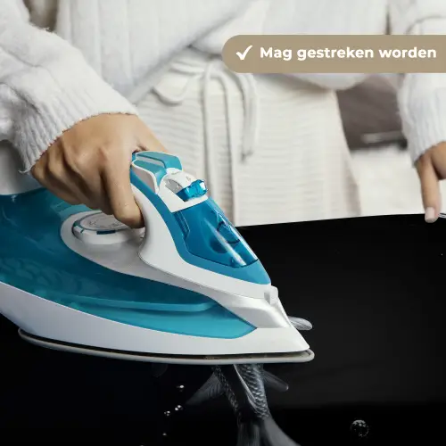 Koi - Vissen - Water - Zwart Wandkleed katoen klein -sfeer9