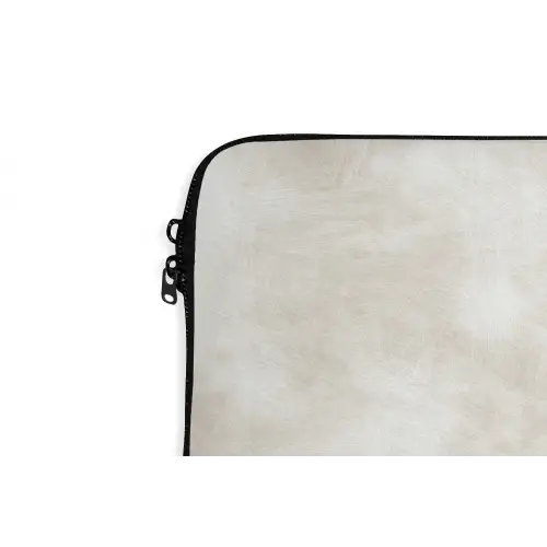 Subtiel - Structuur - Beige laptophoes neopreen klein 279 -detail