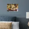 Picknick - Wijn - Kaasplankje poster papier klein -sfeer2
