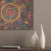 Mandala - Cirkels - Patronen PET vilt klein -sfeer6_closeup