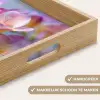 Bloemen - Paars - Overloop - Meeldraden Dienblad Rechthoek middel -USP_HandgreepNL