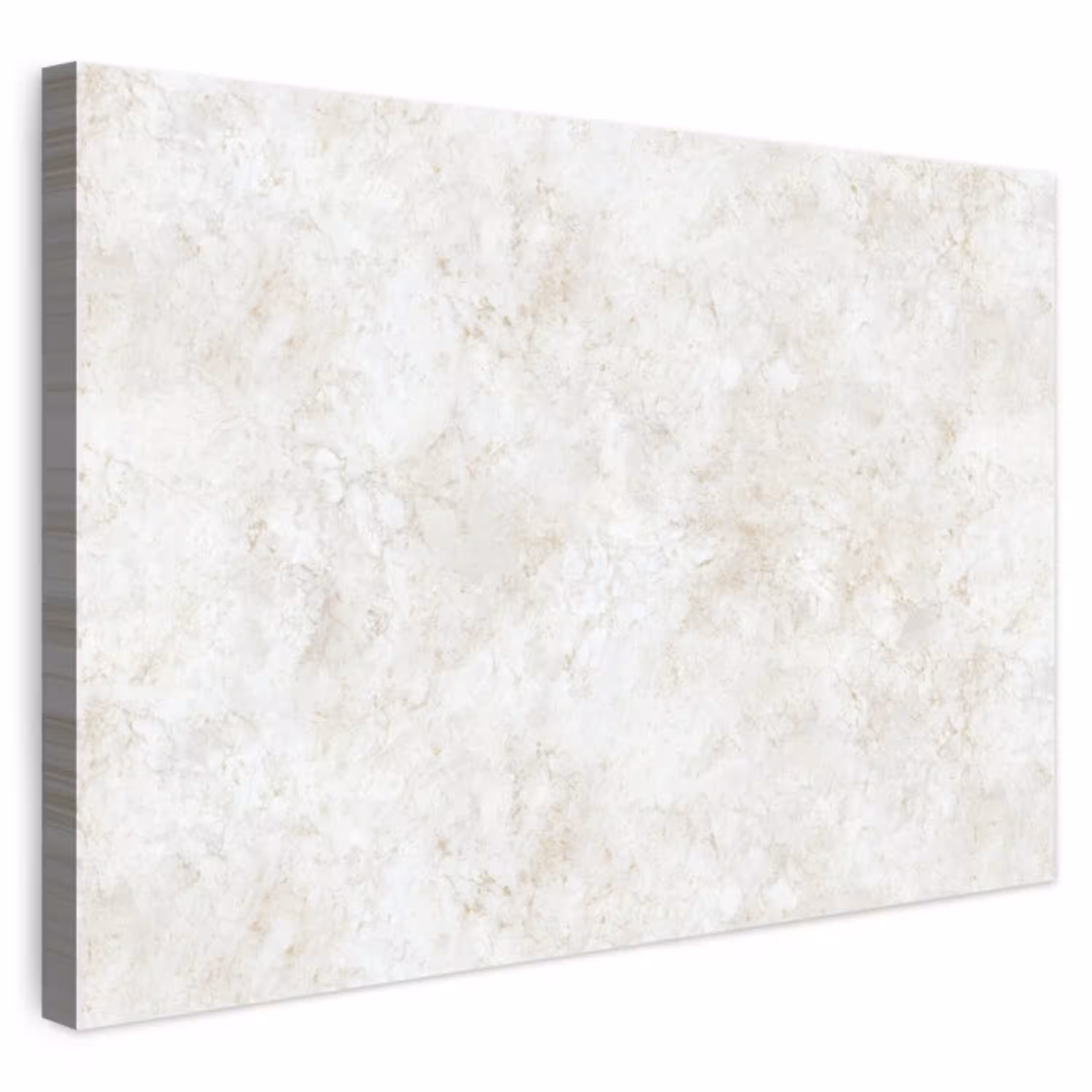 Beige - Marmer - Aders Tuinposter op houten frame 2 cm dik klein 845 -3d