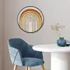 Minimalistisch - Boog - Lijnen - Beige Fotolijst rond zonder passe partout klein -sfeer2