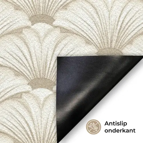 Klassiek - Art - Beige Deurmat klein 898 -antislip_NL
