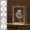 Willem van Oranje - Schilderij - Oude meesters - Kunst Light Box met kabel (Tafellamp) klein -USP_NL