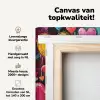 Hartjes - Kleuren - Kunst - Liefde canvas 2cm klein -zzzsfeer2_topdoek