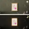 Hart - Valentijn - Tekst Light Box met kabel (Wandlamp) klein -sfeer3