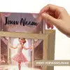 Ballerina - Meisjes - Roze - Kinderen Light Box met kabel (Kinderlampje) klein -USP_websiteprintNL