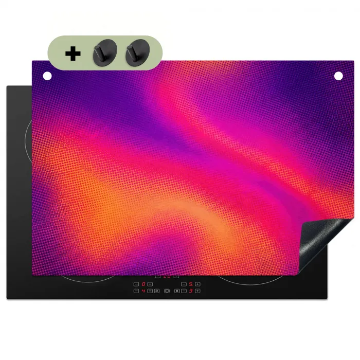 Abstract - Patroon - Kleurverloop Inductie beschemer met haakjes klein -3d
