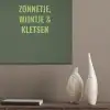 Donkergroen - Quote - Zon - Zomer PET vilt klein -sfeer6_closeup