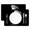 Arend -Amerika - Koksmuts - Vogel - Stoer Placemat vinyl groot -zzsfeer2_Kitchenyeah-website