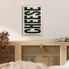 Kaas - Decoratie - Beige - Cheese plexiglas 5mm klein -sfeer4