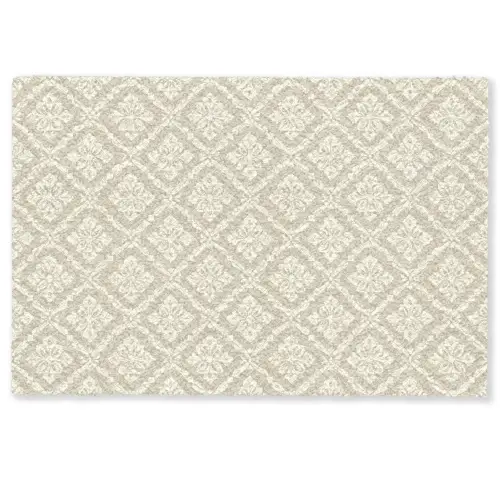 Floraal - Ornament - Beige Deurmat klein 898 -zkaufland3d